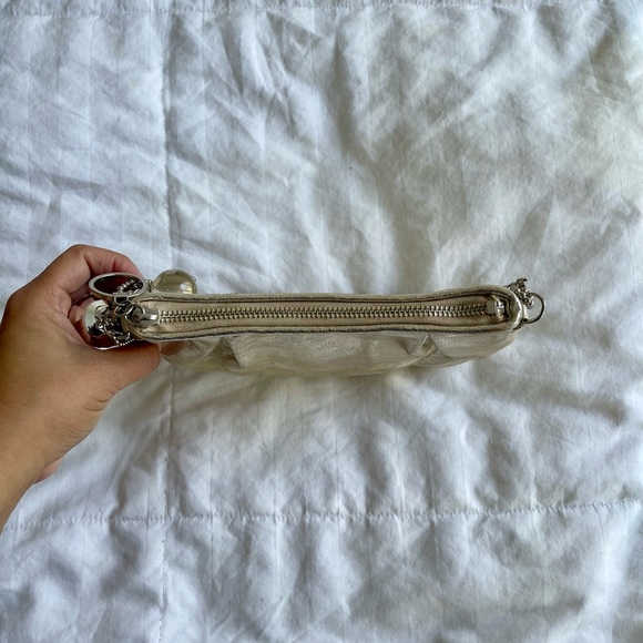 Coach 
Poppy Silver Limited Edition Rhinestone Disco Ball Bag - Picture 4 of 4